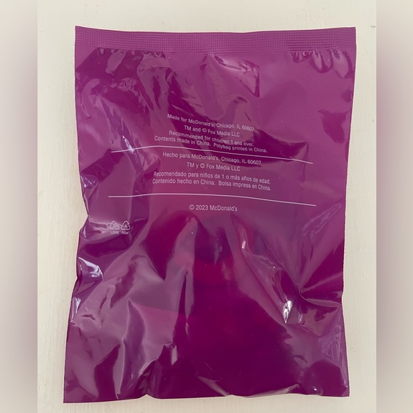 McDonald’s Happy Meal Masked Singer Toy #1 White Tiger,Brand New Sealed Package - Picture 2 of 3